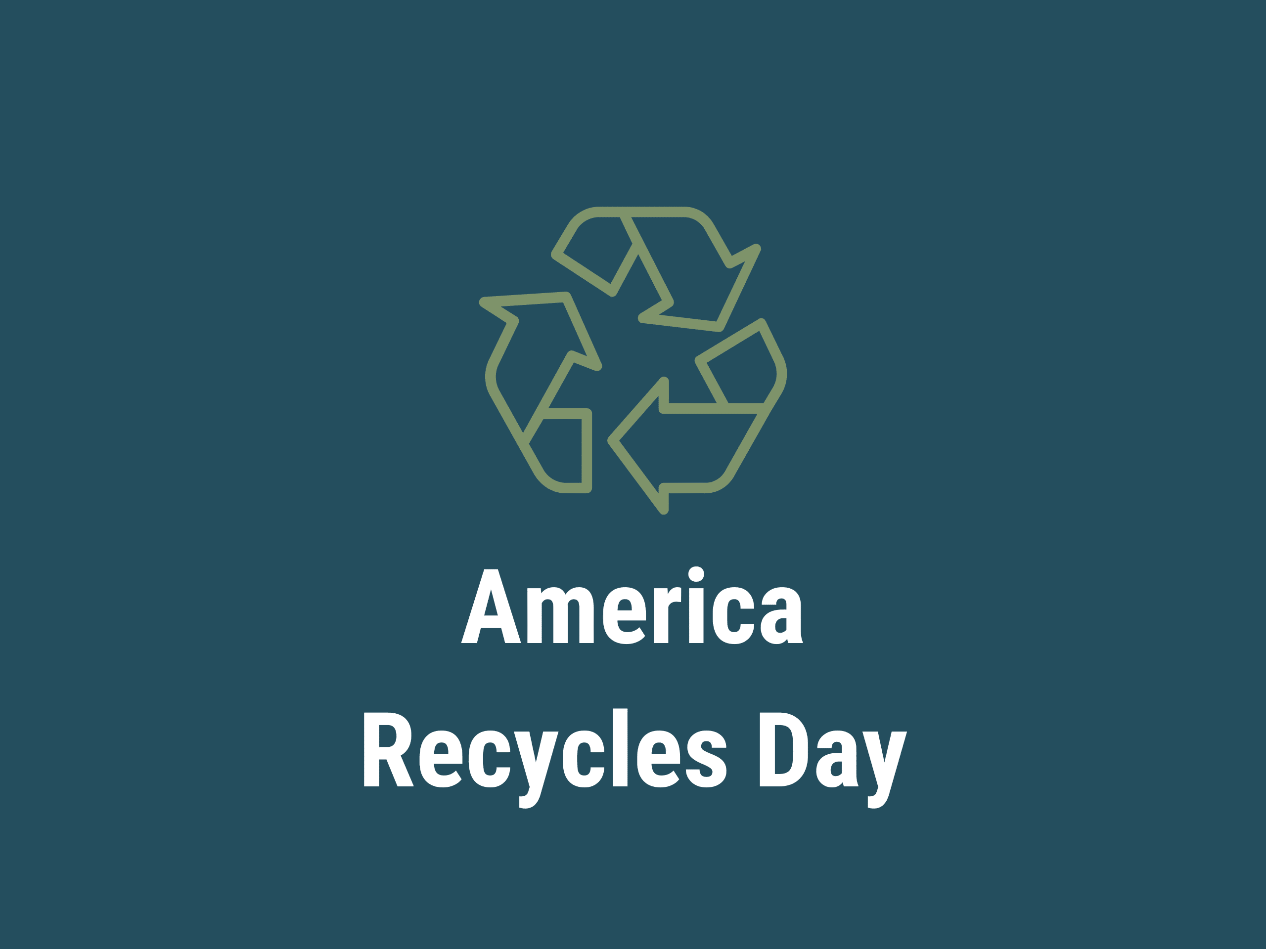 Celebrating America's Recycles Day Skookum's Commitment to Sustainability Skookum Contract